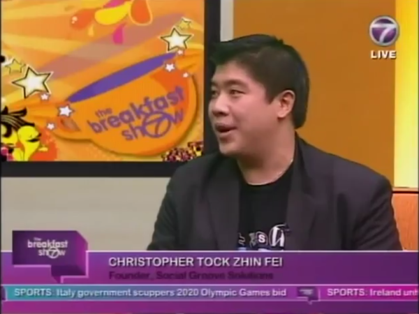 Interview by NTV7 on Malaysia Social Media Week 2012
