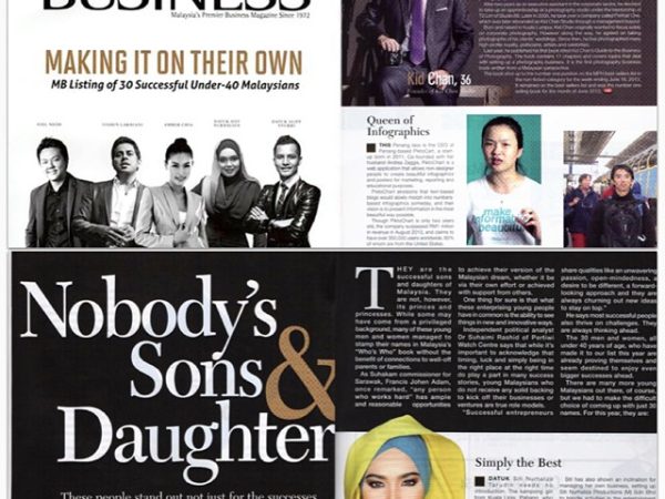 Malaysian Business – Making On Their Own Top 30 under 40 – Christopher Tock, SocialGrooves.com
